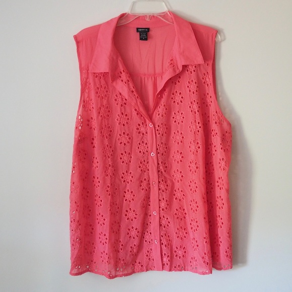 torrid Tops - Torrid Eyelet Tank